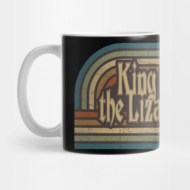 King Gizzard & the Lizard Wizard Vintage Stripes by paintallday